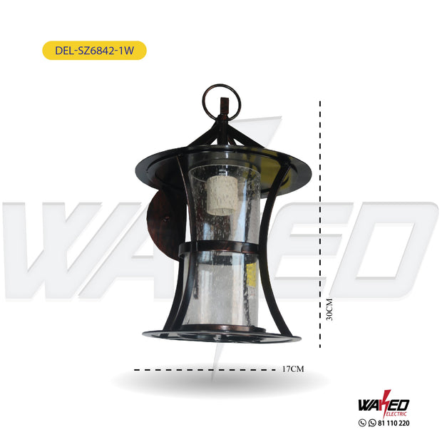 Wall Lantern - Black