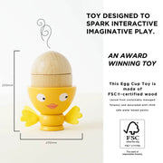 Wooden Egg Cup & Soldiers