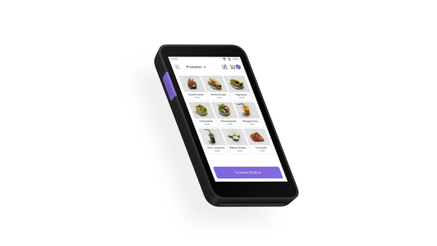 Zettle Terminal with barcode scanner