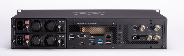 WAVES SuperRack LiveBox DANTE