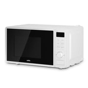20L White Digital Microwave, 800W