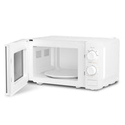 20L White Manual Microwave, 800W