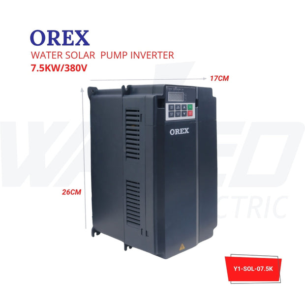Water Solar Pump Inverter - 7.5KW - OREX