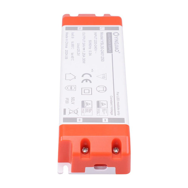 1.25A 24VDC Constant Voltage LED Driver Power Supply 30W