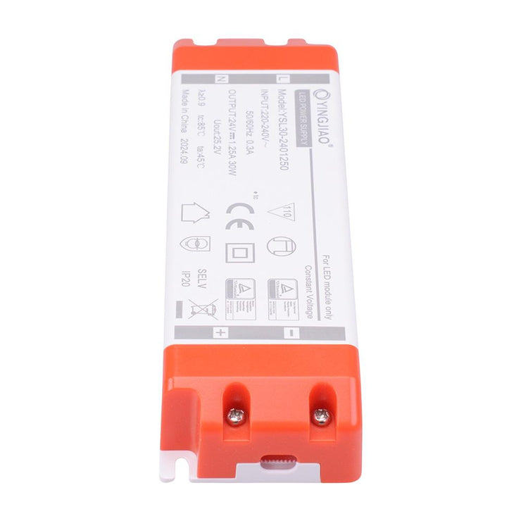 1.25A 24VDC Constant Voltage LED Driver Power Supply 30W