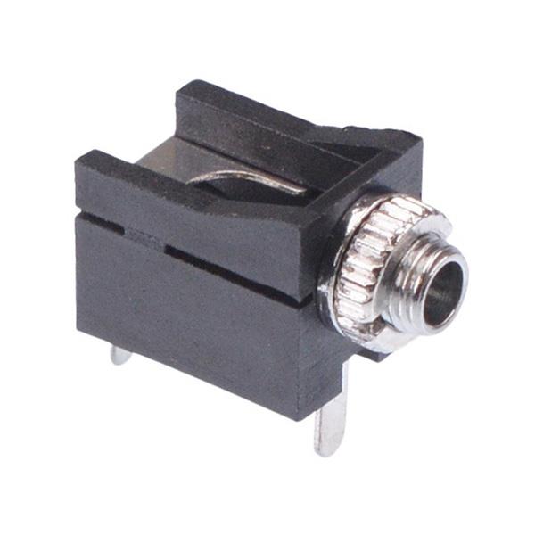 2.5mm Mono Panel Mount Jack Socket 0.5A