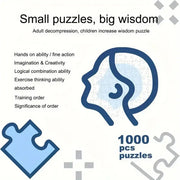 1000‑Piece Round Astrology Puzzle – Star Sign Magic