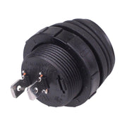 Waterproof On-Off Round Rocker Switch IP68 SPST 10A 250VAC