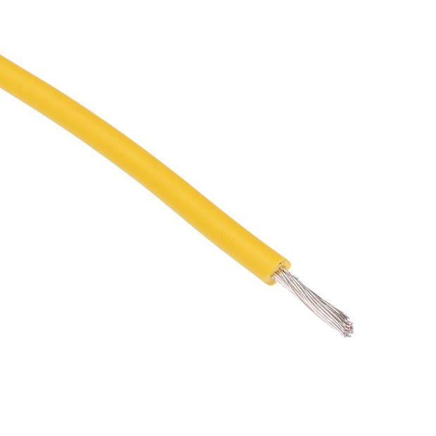 Yellow 16AWG 26/0.25mm Stranded Wire (price per metre)