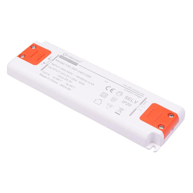 1.25A 24VDC Constant Voltage Super Thin LED Driver Power Supply 30W