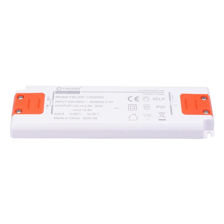 2.5A 12VDC Constant Voltage Super Thin LED Driver Power Supply 30W