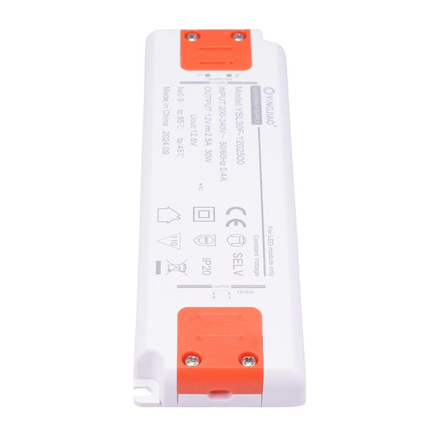 2.5A 12VDC Constant Voltage Super Thin LED Driver Power Supply 30W