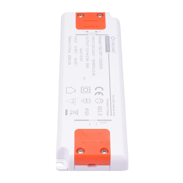 2.5A 12VDC Constant Voltage Super Thin LED Driver Power Supply 30W