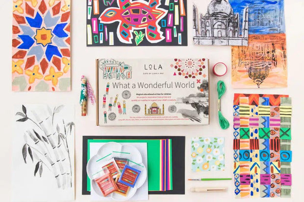 What a Wonderful World Art Box