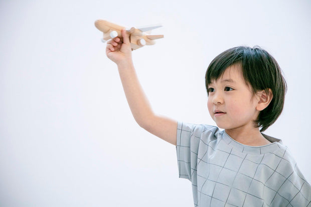 Wooden Jet Plane for Tiny Hands