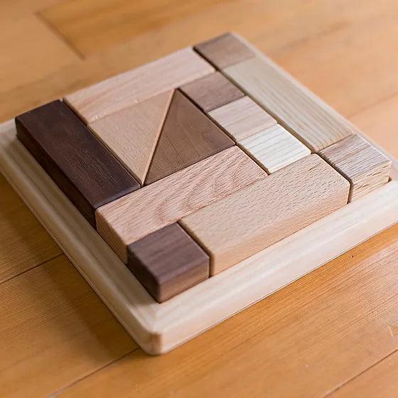 Wooden Puzzle Blocks